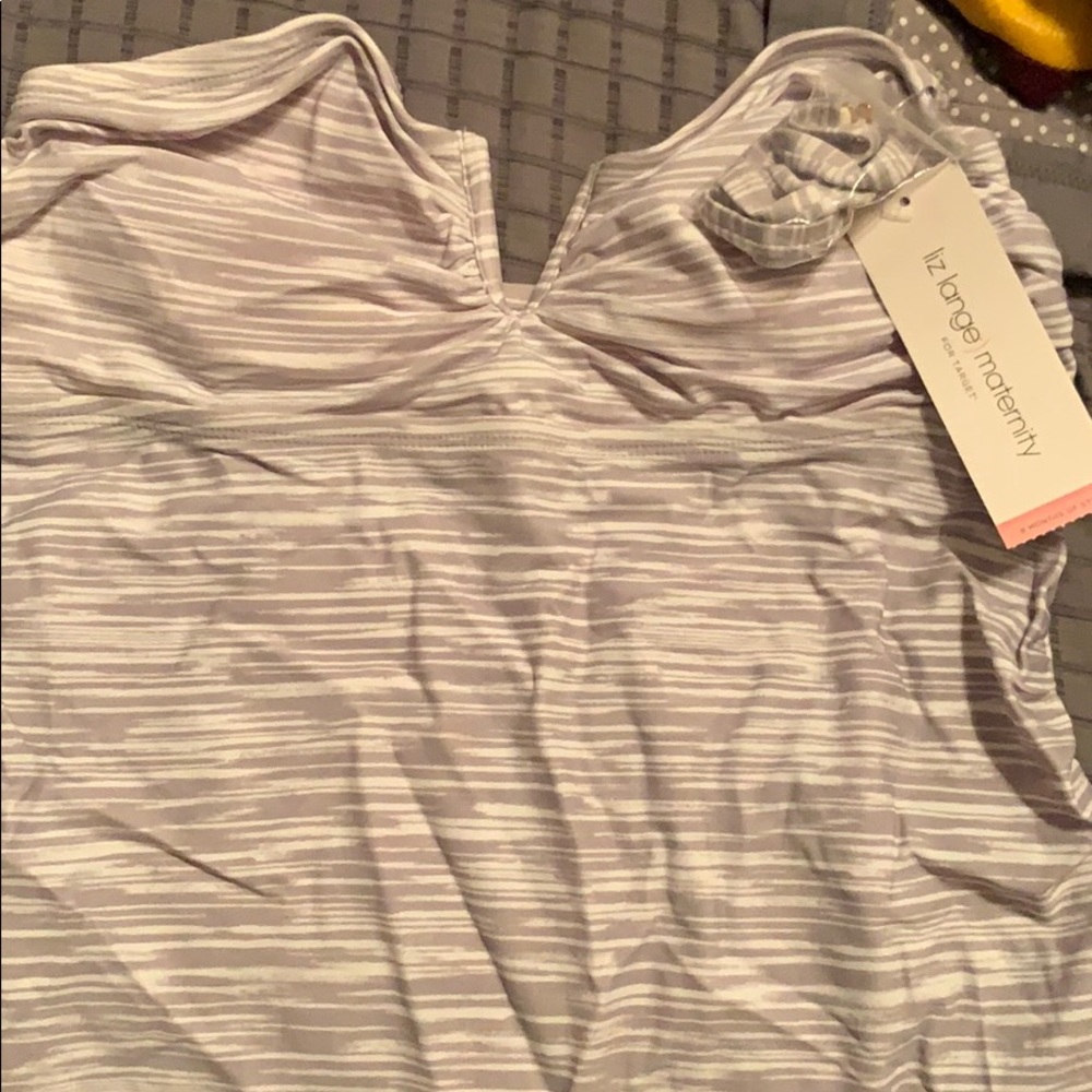 Liz Lange Maternity Bathing Suit Top